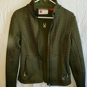 Spyder Women's Core Polyester Sweater, Small, Green